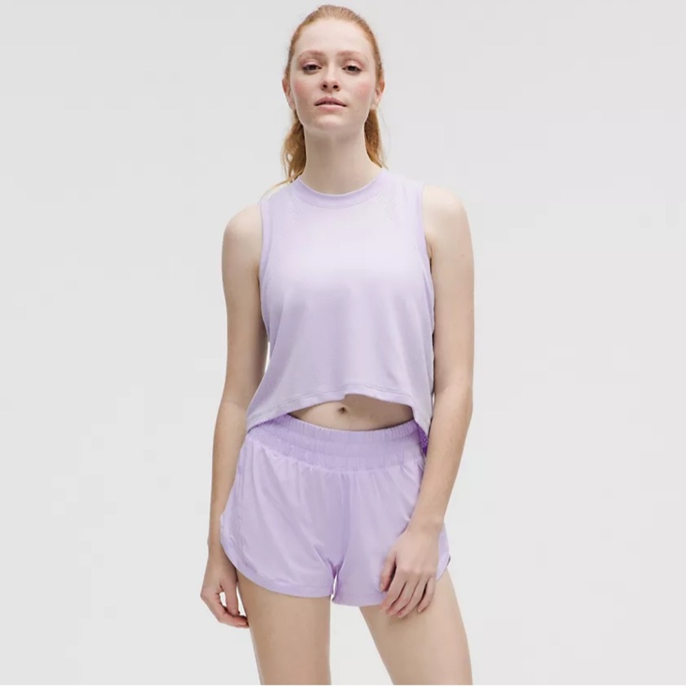 Lululemon Track That High Rise Lined Shorts 3"